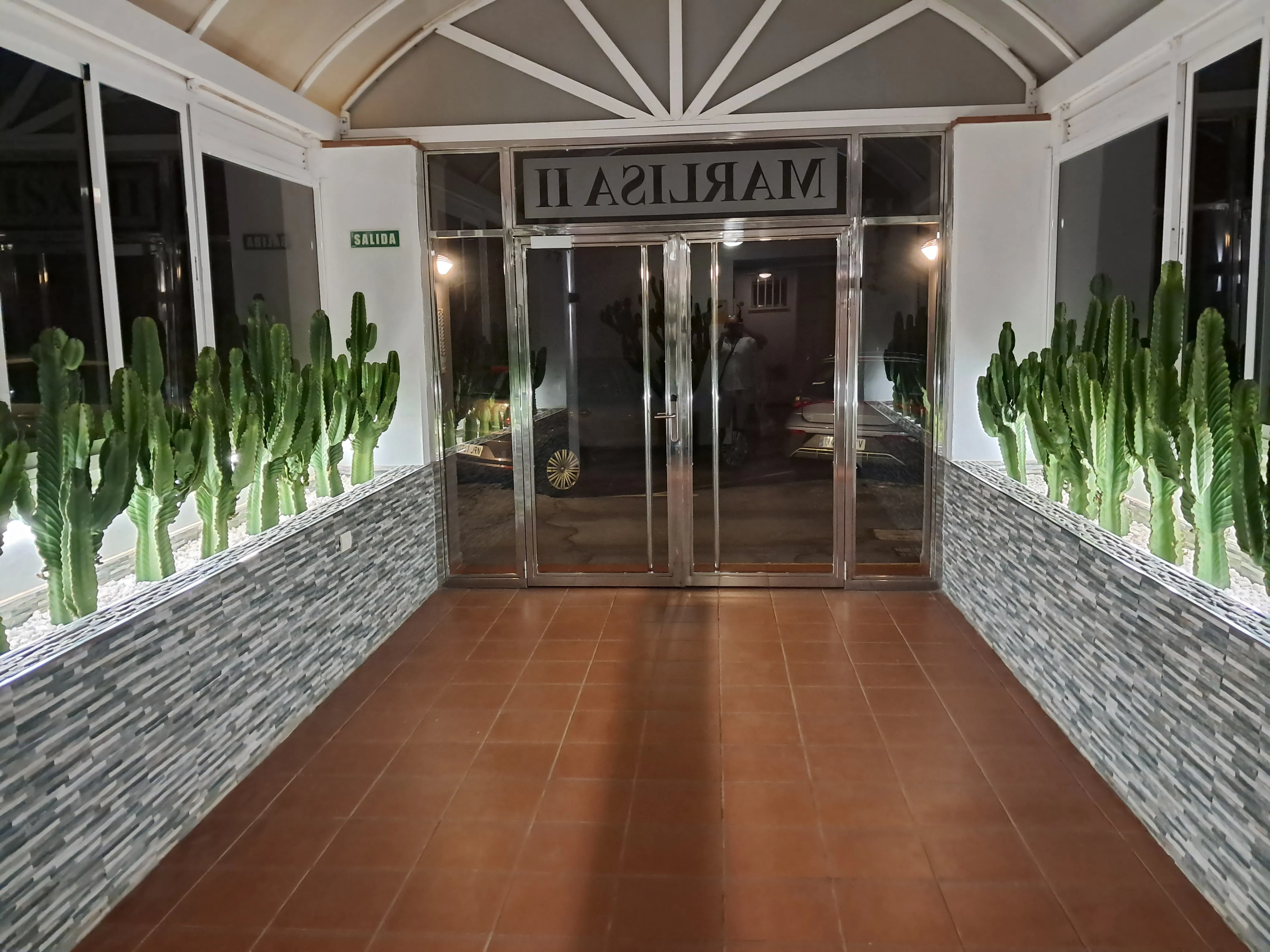 Entrance of the Marlisa II residence